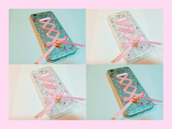 かわいい レースアップiphoneケースの作り方 Diy Nom De Plume ノンデプルーム