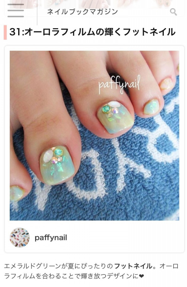 ネイルアプリ掲載 デザイン特集 Paffynail ネイルアプリ掲載 デザイン特集 Paffynail