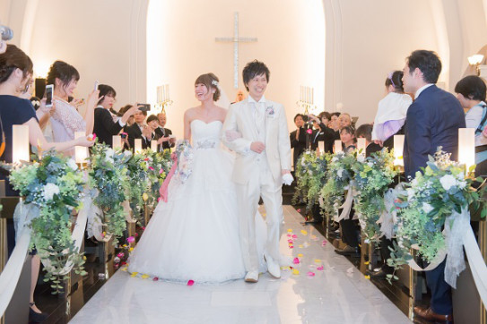 コーディネートはティファニーブルー 幸せ色の結婚式 Anfelicion