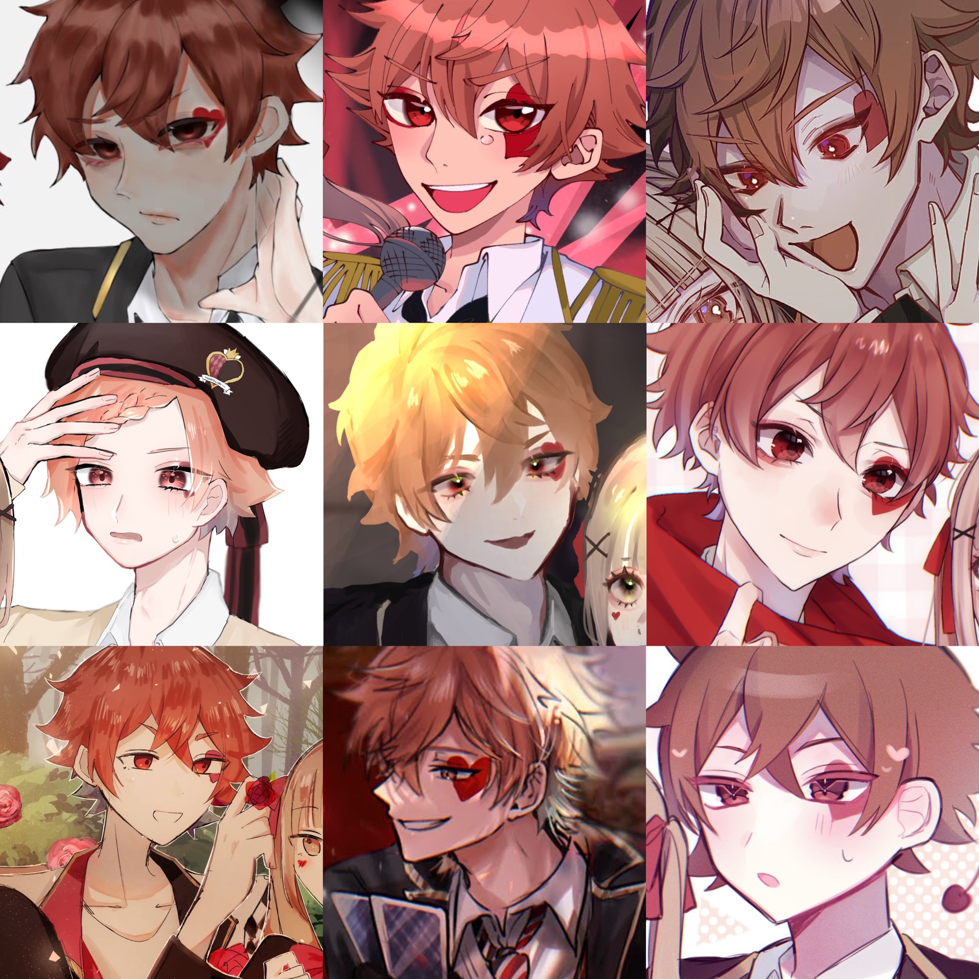 アミシィ エース　赤髪 𝐀𝐛𝐨𝐮𝐭 𝐡𝐢𝐦 | Ace × Riyu