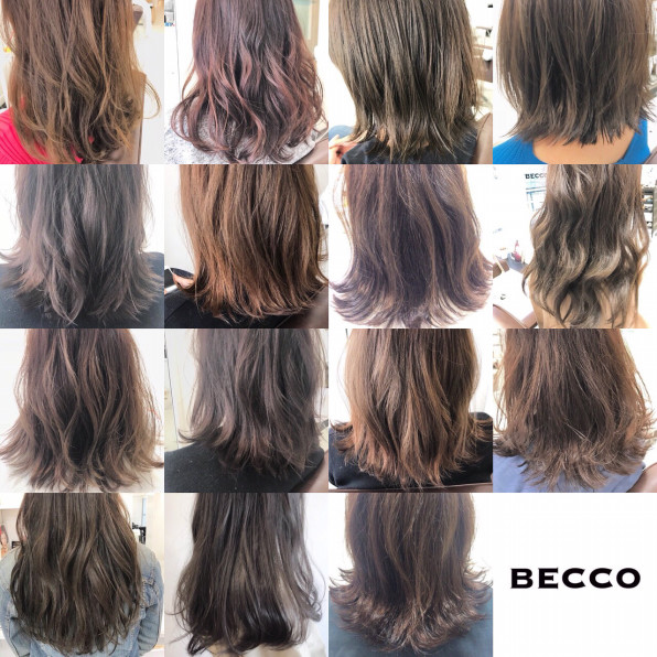 Beccoのインスタ 大阪 心斎橋 美容室 Becco Becco