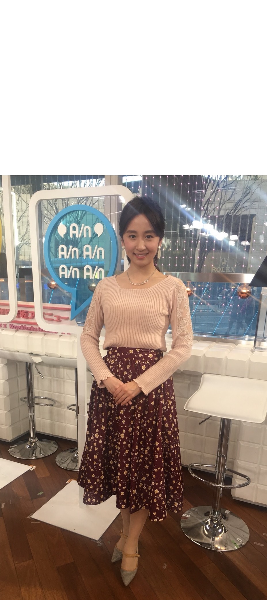 小野 恵美アナウンサー(2018年1月14日放送) 原宿アベニュー/けやき坂アベニュー AbemaTV