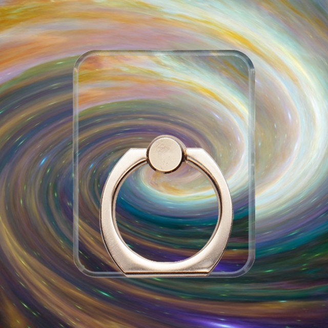 A galactic vortex smartphone ring