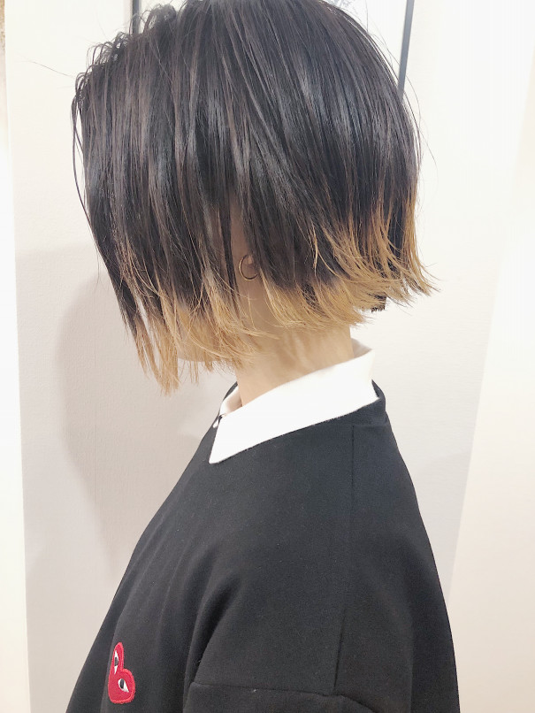 裾カラー Hair Kuroe