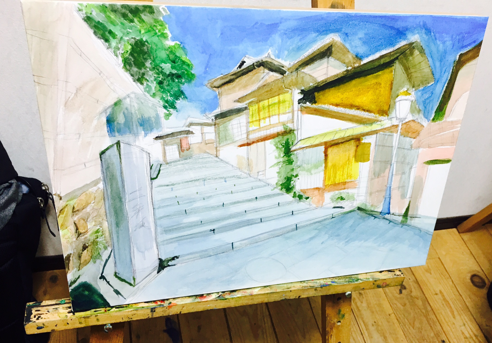高校生》油彩・水彩 | 絵画教室【ATAGO ART Lab.／あたごラボ】