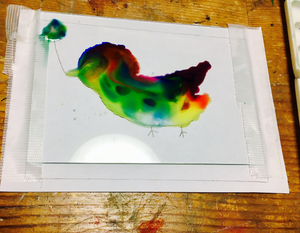 小学生 ガラス絵 絵画教室 Atago Art Lab あたごラボ