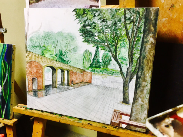 風景 3 中学生 絵画教室 Atago Art Lab あたごラボ