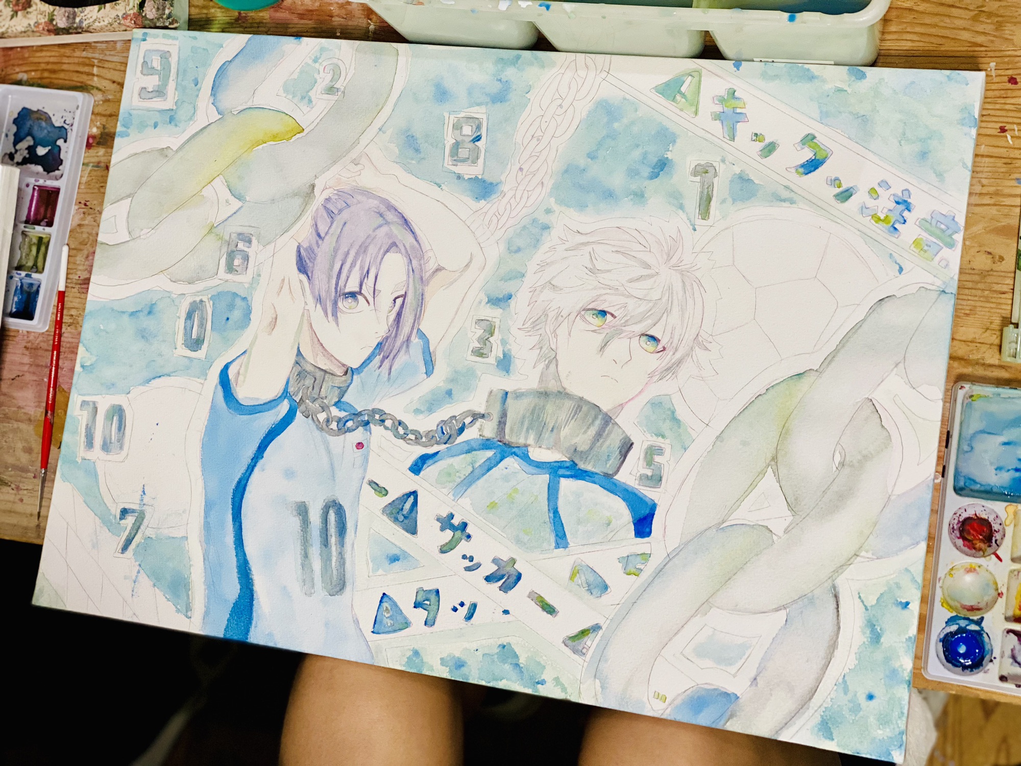 【夏休み自由研究OK】油絵作品／中高生向け／美術課題・提出用にそのまま使えます 🎨 🍉夏休み特別講座🍍 小学1年生から参加OK! 🎨油絵1日体験