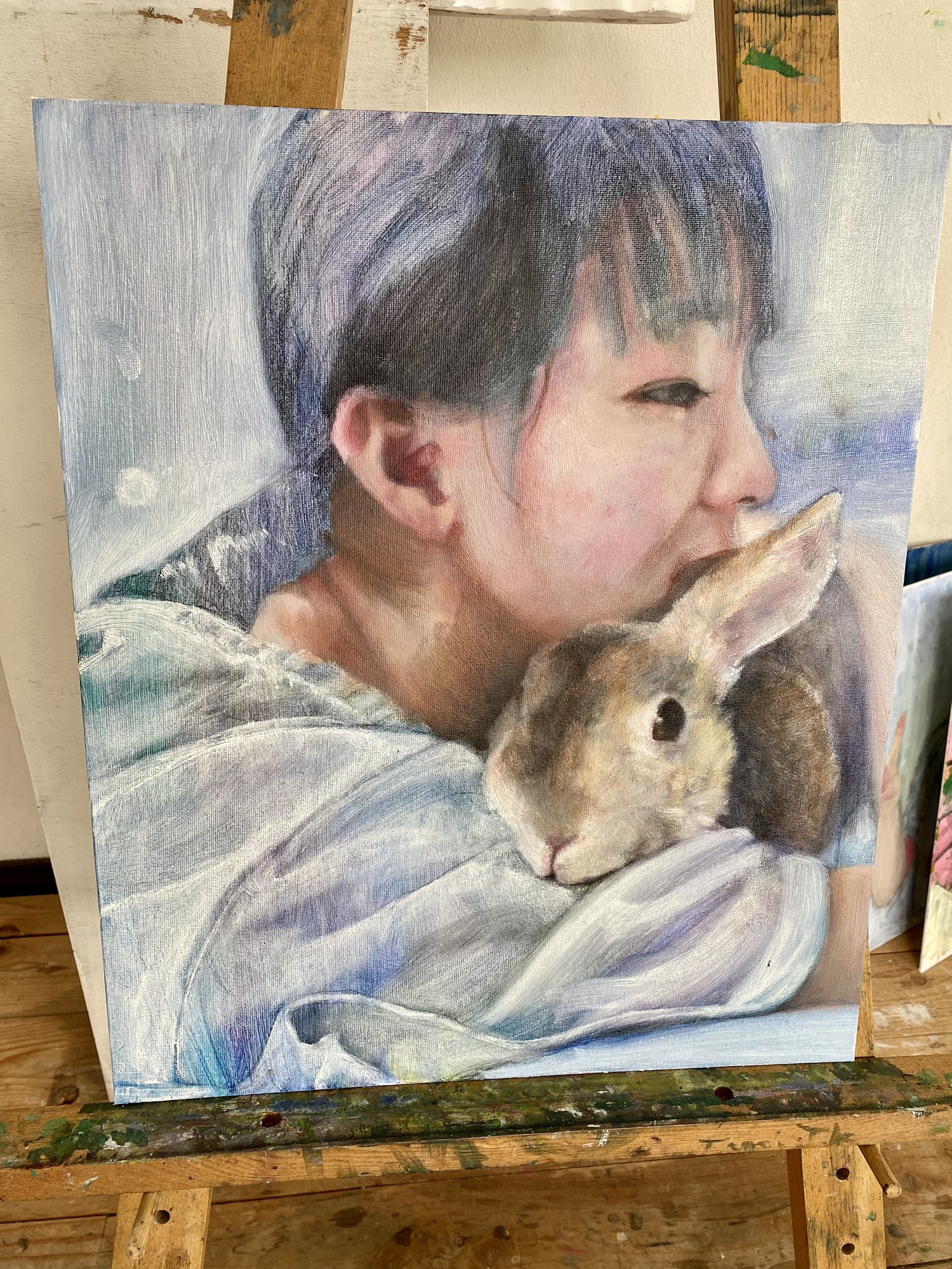 中学生》身近な人たちを描く #1 | 絵画教室【ATAGO ART Lab