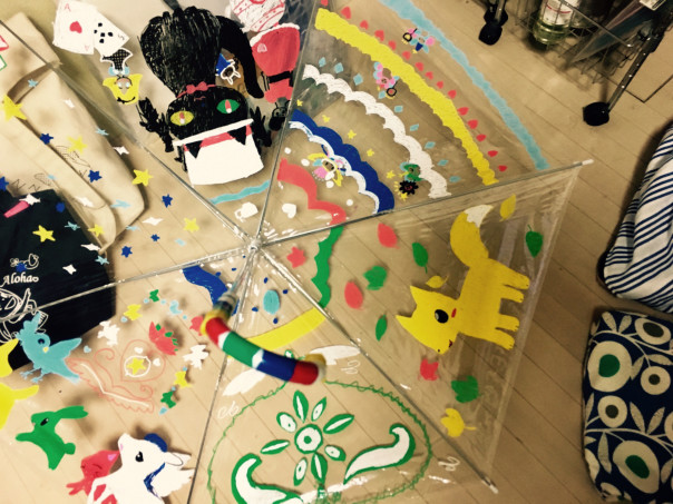 小学生 アートなカサをつくろう 2 絵画教室 Atago Art Lab あたごラボ 小学生 アートなカサをつくろう 2 絵画教室 Atago Art Lab あたごラボ