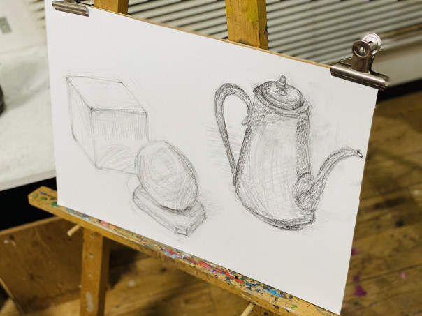 高校生 色々なモノを描いてみます 絵画教室 Atago Art Lab あたごラボ 高校生 色々なモノを描いてみます 絵画教室 Atago Art Lab あたごラボ