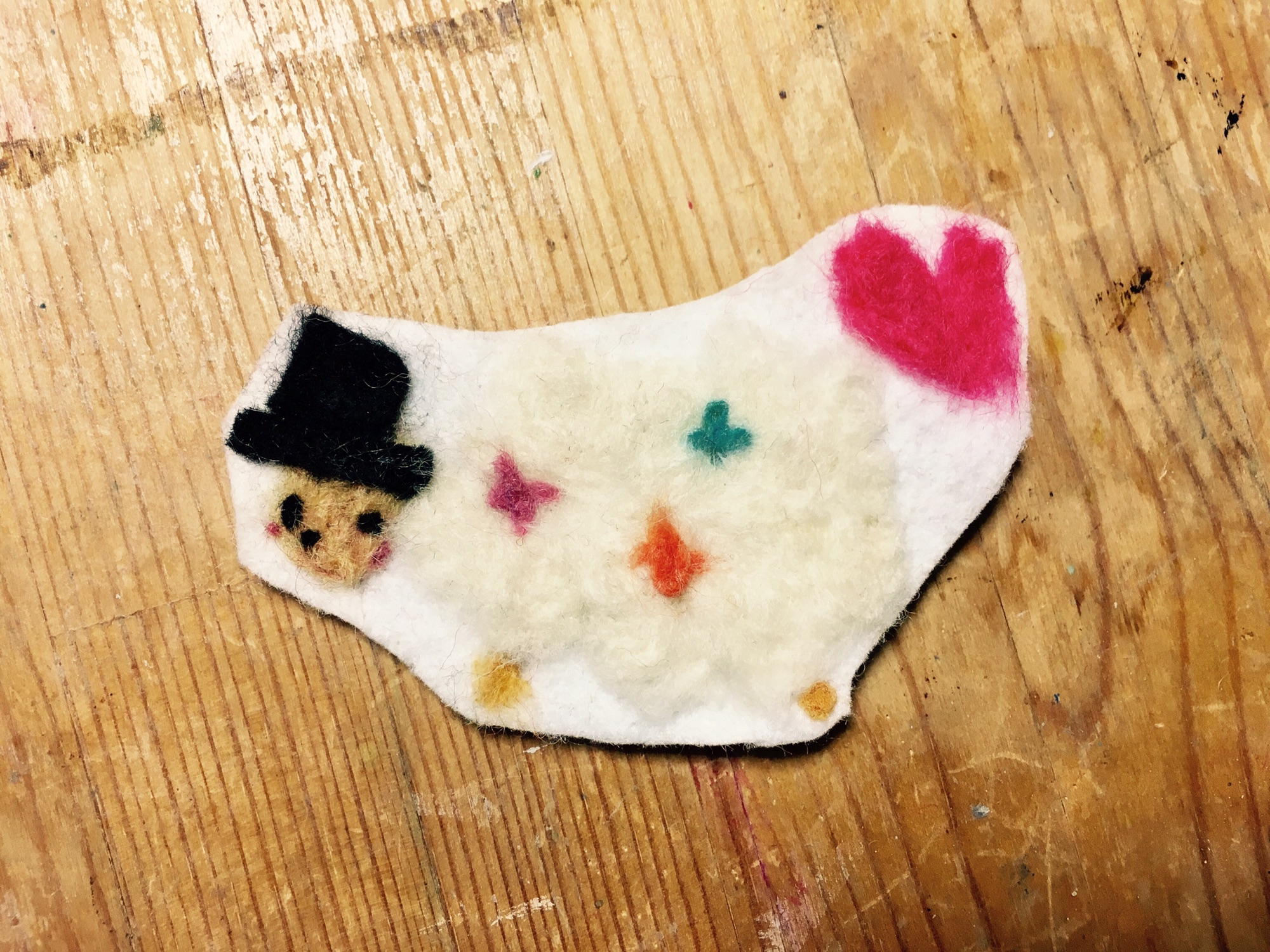 羊毛フェルト #2《小学生》 | 絵画教室【ATAGO ART Lab.／あたごラボ】