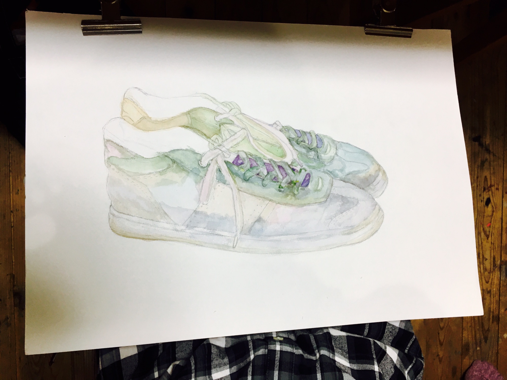 自分の靴の油絵デッサン 靴（ブーツ） - 鉛筆デッサンの描き方 - YouTube