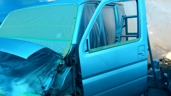 全塗装準備 ﾏｽｷﾝｸﾞ最終章 ｱｳﾀｰﾊﾝﾄﾞﾙ外し バモティータイプr