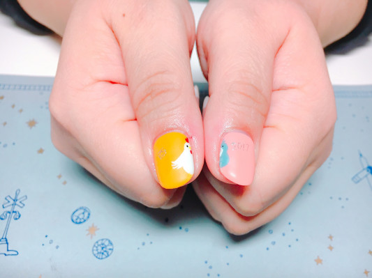 酉年ネイルとディズニー1日目 Nail Atelier Tuulikki