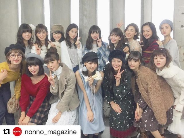 乃木坂46 Nonnoモデル の集合写真が公開 なぁちゃんセンターキタ ゚ ゚ Akb Ske Nmb Hkt Ngt Stu 乃木坂 欅坂 日向坂 Next48 Sapporo