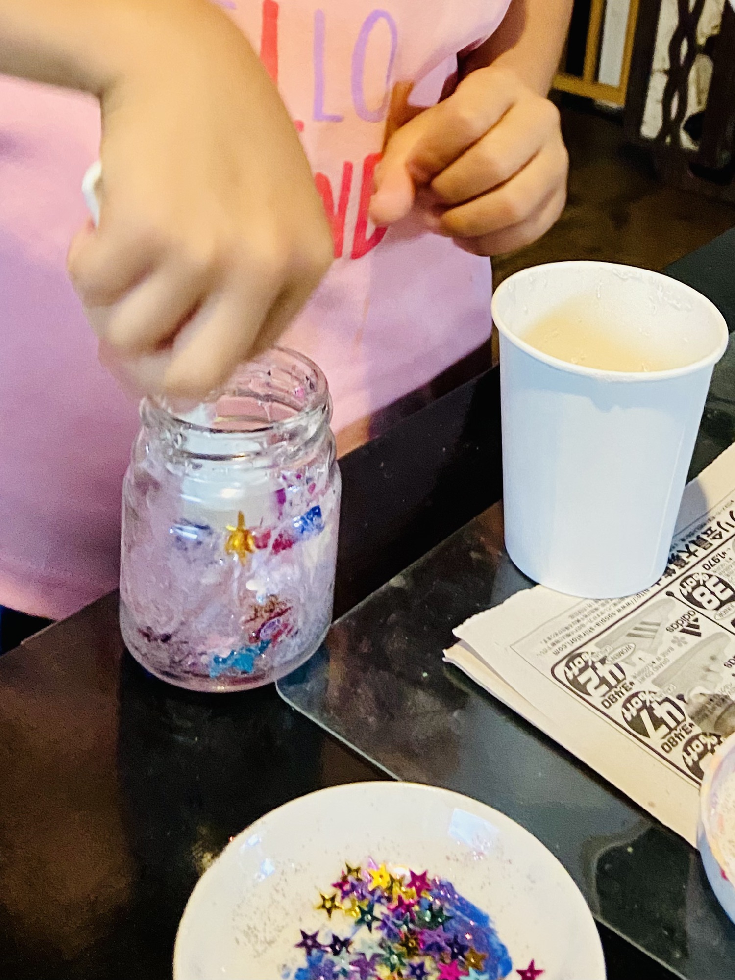 今週のレッスン「スライム作り」 | 東静岡 Art Lab