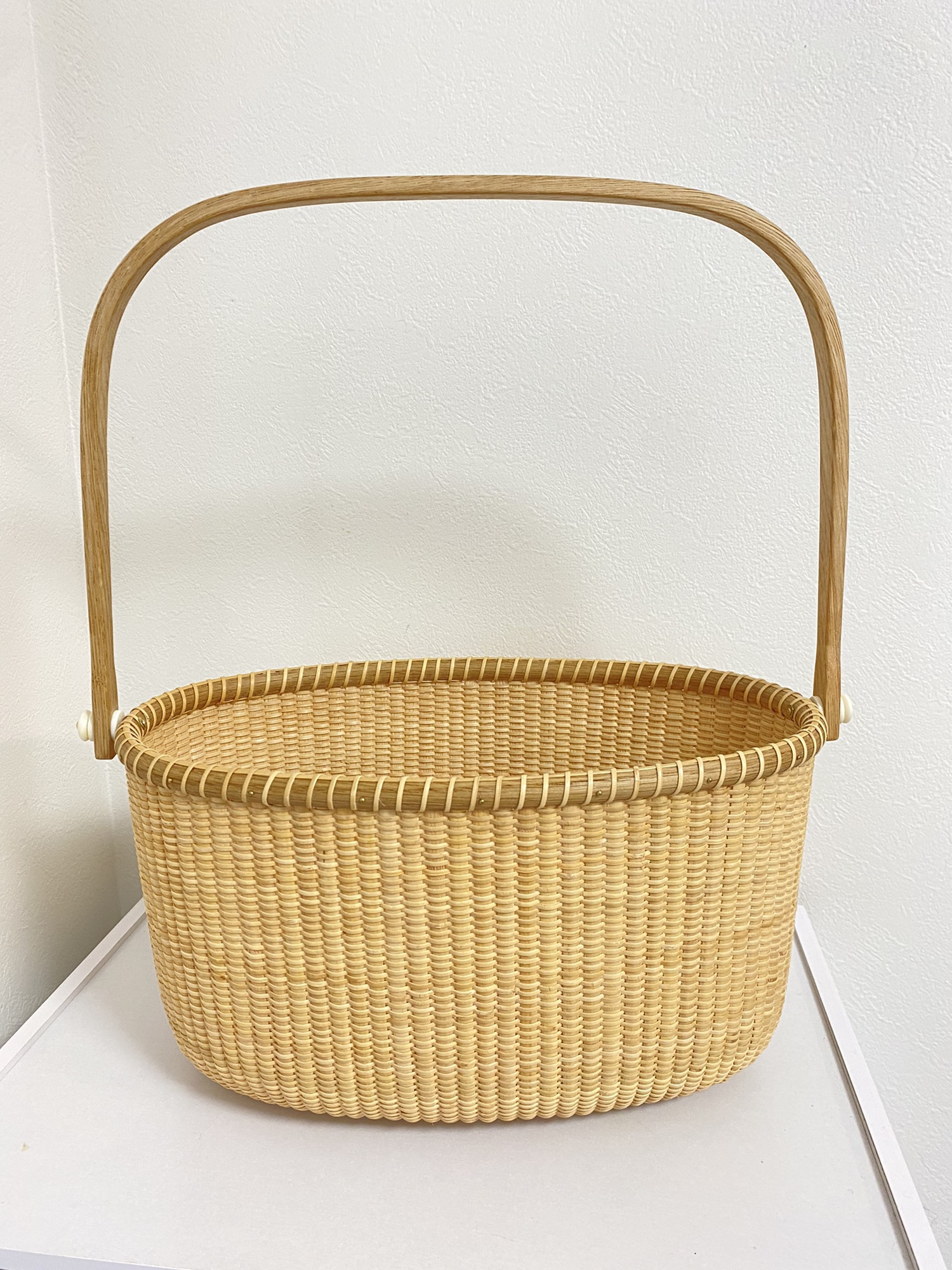 美品】ナンタケットバスケット モールド 12×6バントレイ 【公式通販】