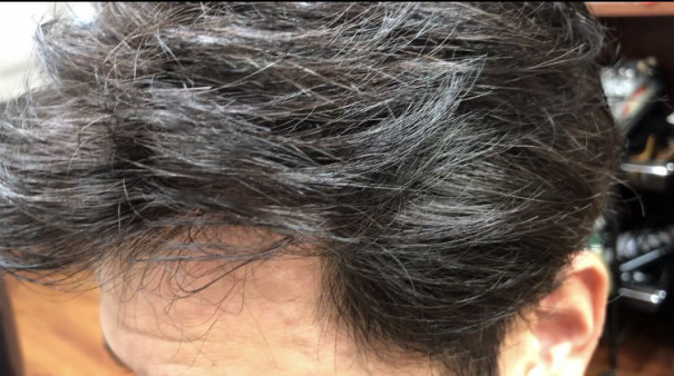 薄毛ヘアスタイル集 大東市理容店 Hair Salon Kurisu 平日予約で19時30 21時まで営業中