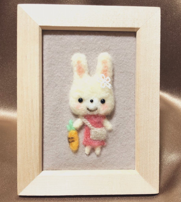 確認用！！ハンドメイド うさぎ にんじん おぼしき