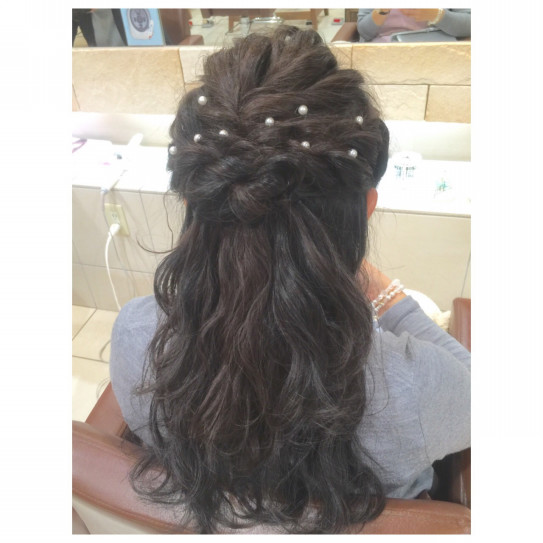 ヘアアレンジ 結婚式やパーティに Nogami Norie ヘアアレンジ 結婚式やパーティに Nogami Norie