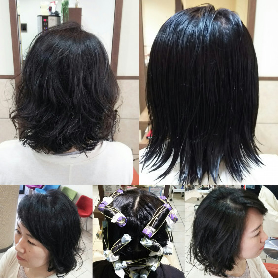 伸ばし途中で肩で跳ねてしまう髪をデジタルパーマでゆるふわに 登戸 美容室 Neolive Cino 鈴木和真 ブログ 登戸美容室 Neolive Cino デザイナー 鈴木和真blog