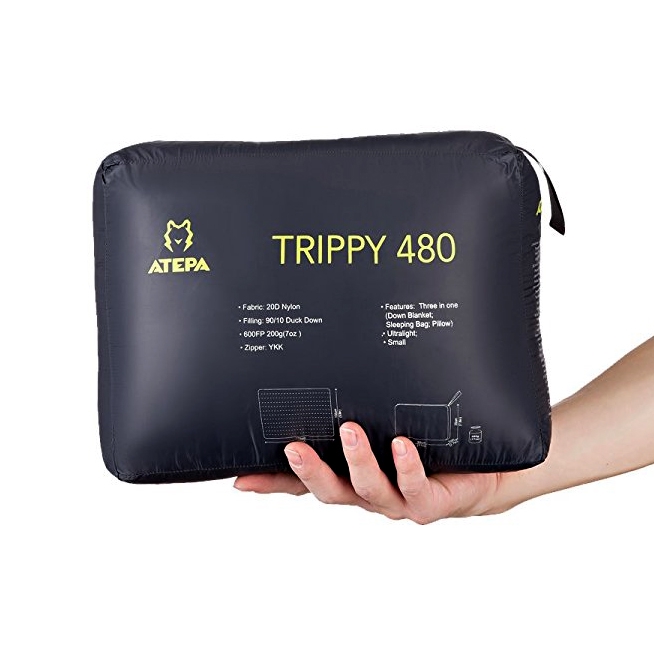 ATEPA Trippy 買い込み 480 ダウンブランケット アウトドア