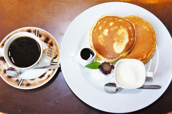 懐かしい味 焼きたてホットケーキのモーニング ニューオリンズ 美濃市 岐阜モーニング Love Gifu Morning 愛すべき岐阜モーニング