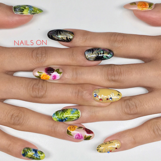 あのブランドのあの柄ネイル Nails On Nailsalon Lesson And More