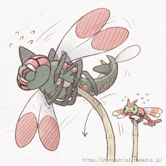メガヤンマ ヤンヤンマ ポケットモンスター おとらくトライアル