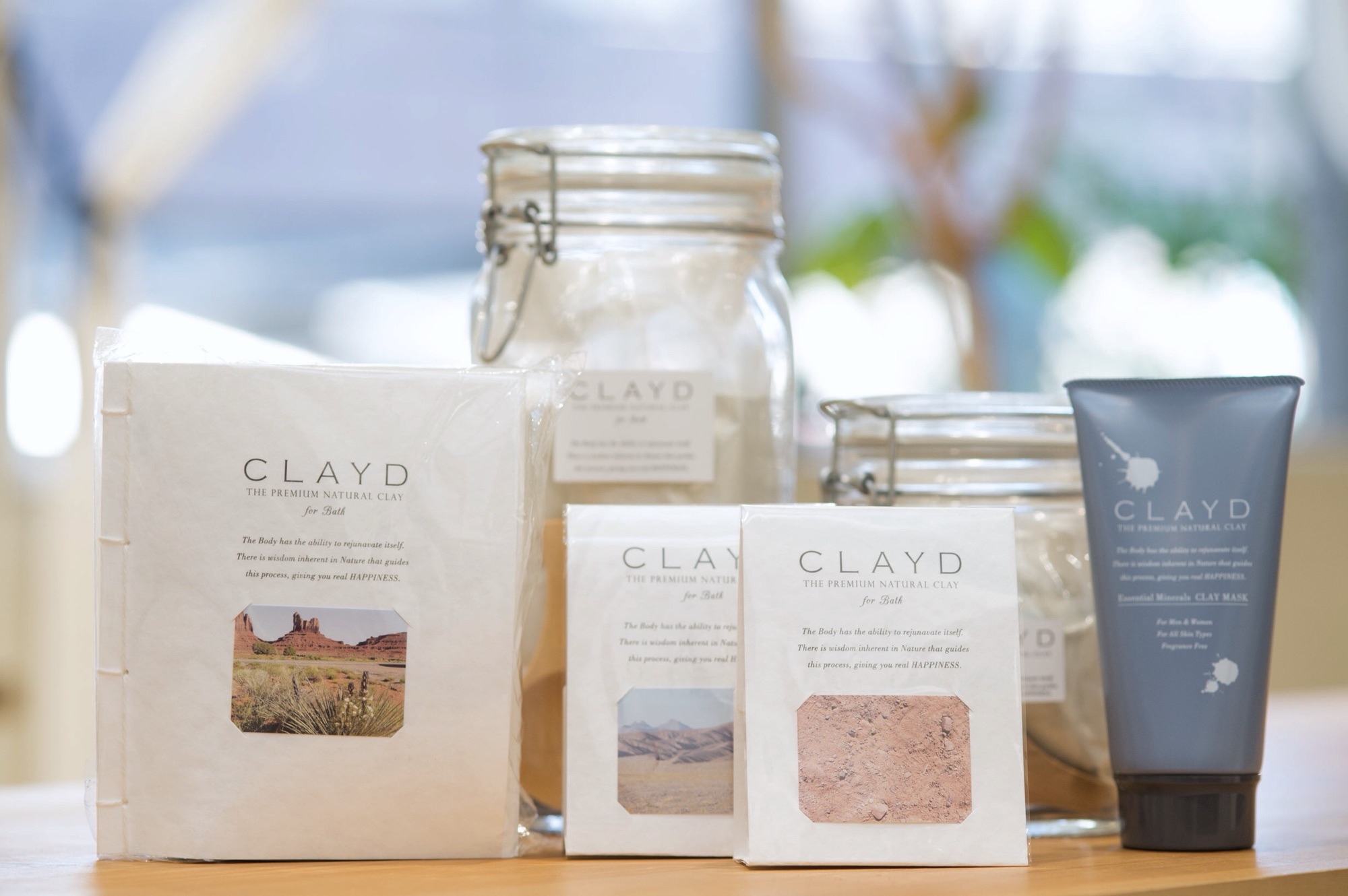 clayd クレイド　と　living clay デトックスクレイ　セット