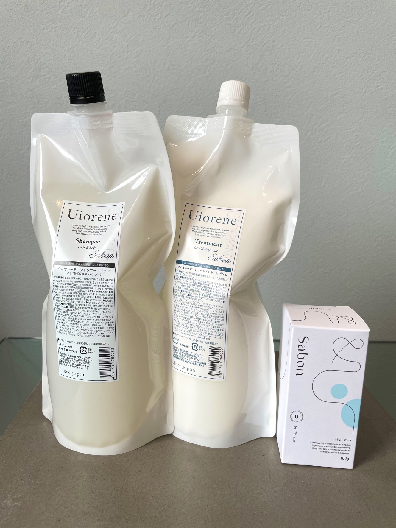 ウィオレーヌ サボン シャンプー&トリートメント Uiorene シャンプー