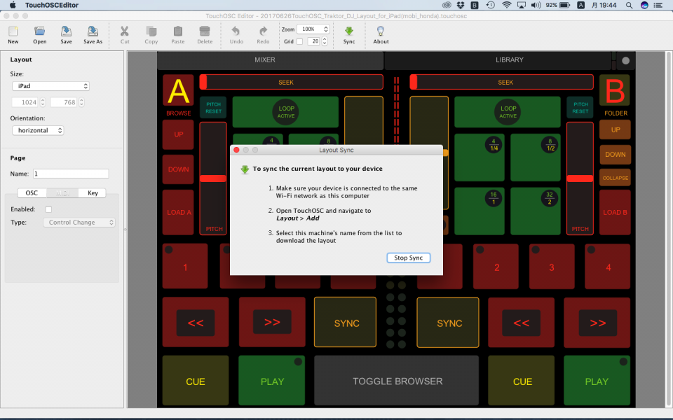 Dj Traktorpro用touchoscレイアウト Midiマッピングデータ Free Dl Mobilog モビログ