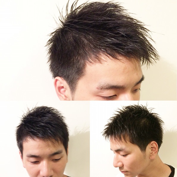 短くてそれなりにカッコいい感じのヘアスタイルって無いですか ございます O R E N C H I Men S Hair 松山市 メンズカット メンズヘア 専門 美容室 理容室 眉毛カット シェービング メンズパーマ ヘッドスパ 眉毛 マッシュ フェード ヘアスタイル