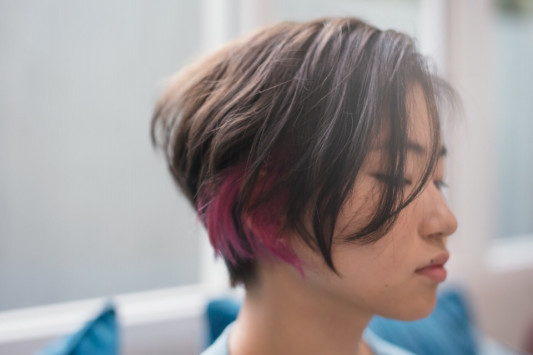 グラデーションボブとインナーカラー Kakeru Blog