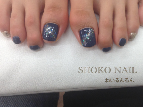 冬でもフットネイル By Shoko