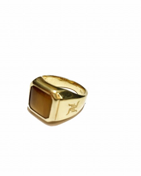 wackomaria TIGRE’S EYE SIGNET RING リング WACKO MARIA TIGER'S EYE SIGNET RING – NCNR WEB STORE