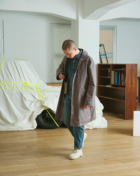nonnative / STUDENT LONG COAT POLY TAFFETA WITH GORE-TEX® 2L 