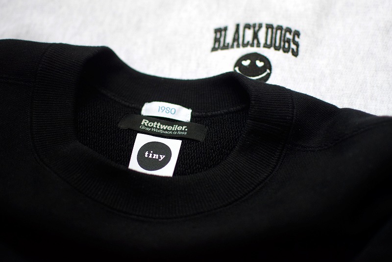 TINY限定発売】 ROTTWEILER BLACKDOGS 19SO SWEAT | tinyworld.news