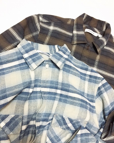 nonnative オリジナルオンブレチェック柄のコットンツイル素材シャツ nonnative | tinyworld.news