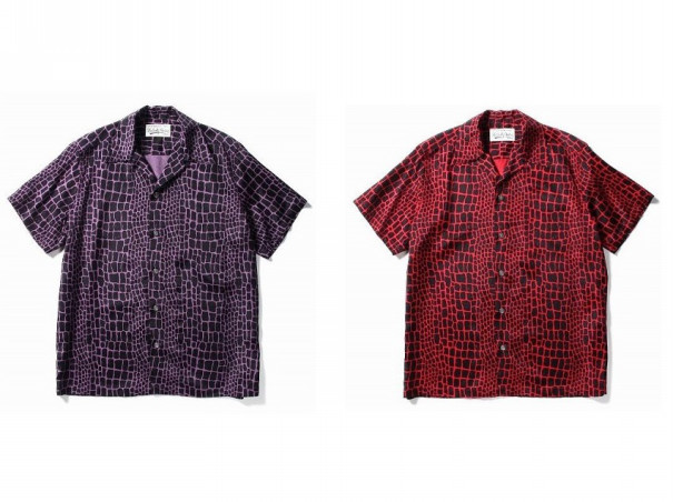 WACKO MARIA / CROCODILE HAWAIIAN SHIRT | tinyworld.news