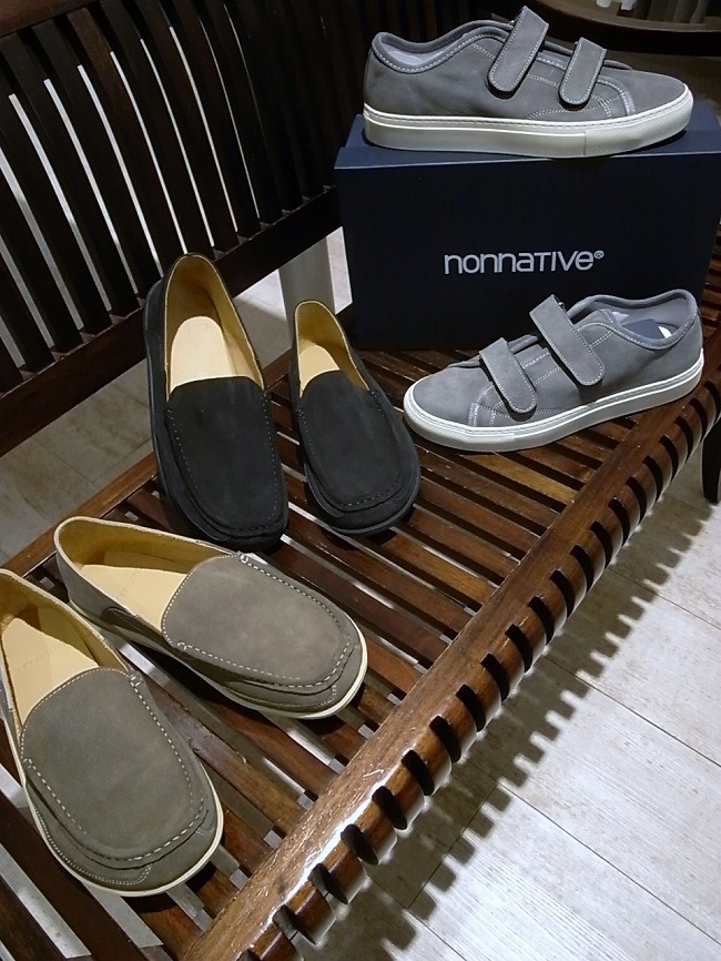 nonnative / MARINER SLIPON COW SUEDE by ISLAND SLIPPER etc