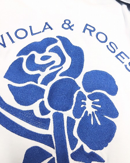 超特価コーナー VIOLA AND ROSES 2022FW モヘアカーディガン 刺繍ロゴ