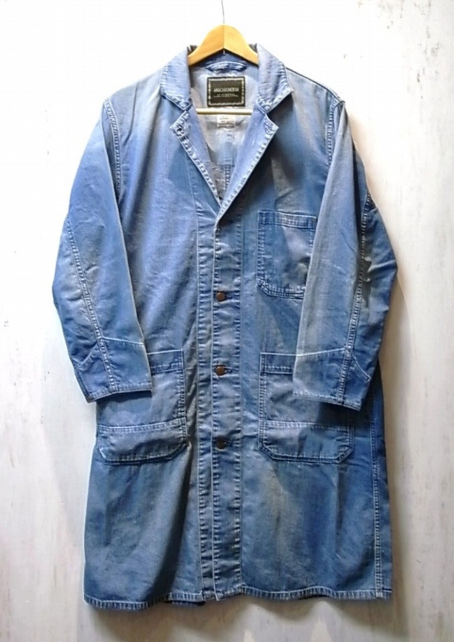 ANACHRONORM / 8oz DENIM SHOP COAT | tinyworld.news