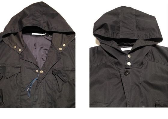 HUNTER HOODED COAT C/L TWILL