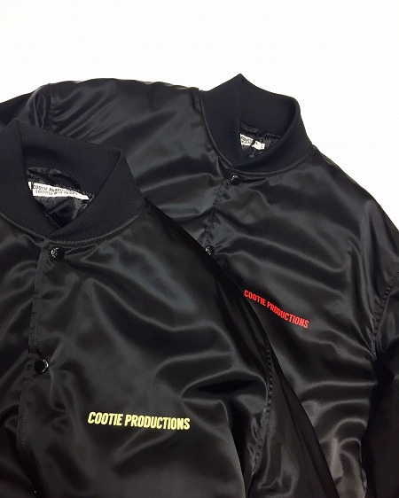 cootie Nylon Satin Stadium Jacket - ファッション