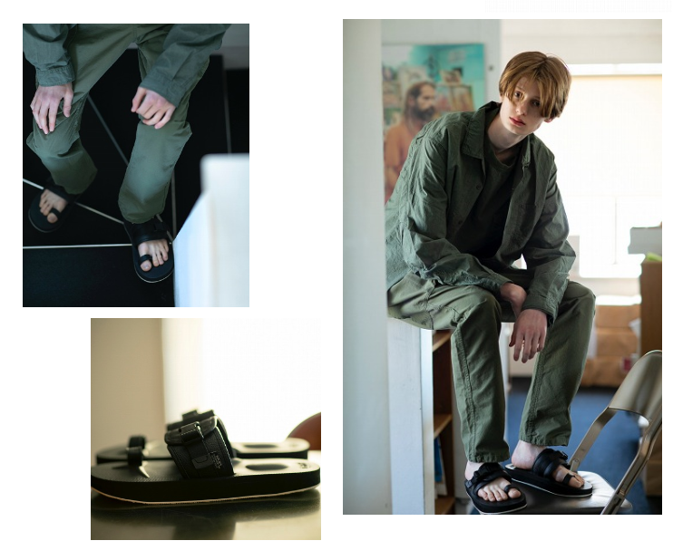 nonnative / HUNTER SANDAL by SUICOKE | tinyworld.news