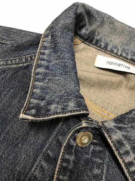nonnative / TRUCKER BLOUSON COTTON 10oz DENIM | tinyworld.news