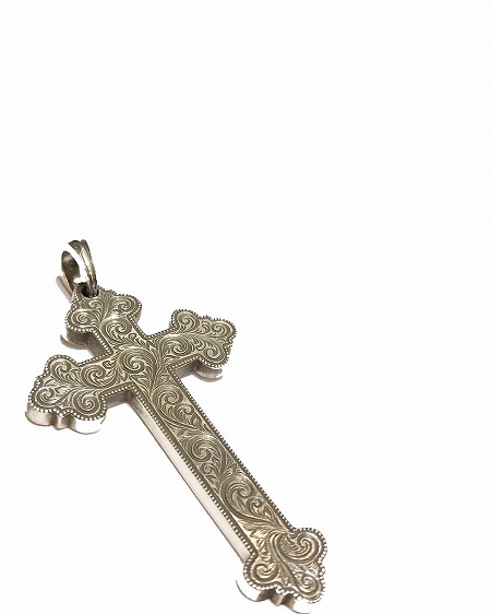 アクセサリー ANTIDOTE BUYERS CLUB Engraved Tiny Cross FIXER [フィクサー] - OFFICIAL SITE - / Antidote Buyers Club