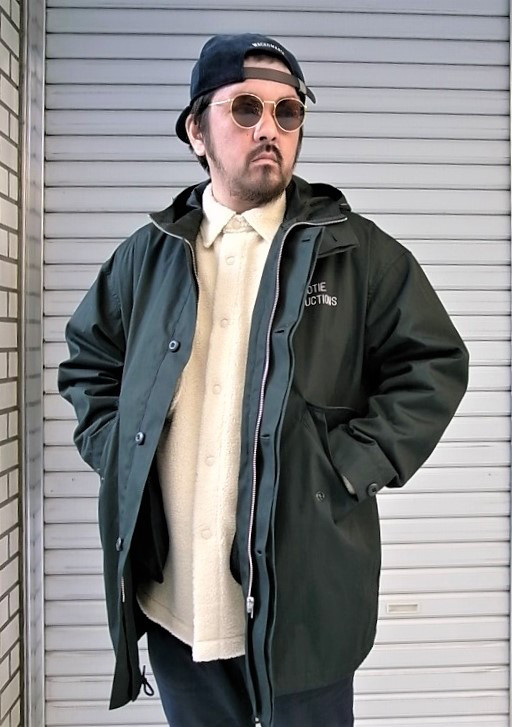 長すぎない着丈のモッズコート】 COOTIE Supima Weather Cloth Mods  